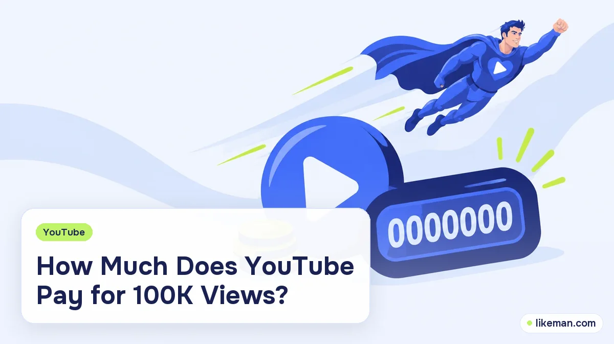 How Much Does YouTube Pay for 100K Views? Worked Examples